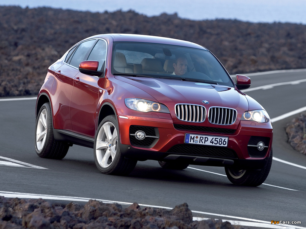 BMW X6 xDrive50i (E71) 2008–12 pictures (1024 x 768)