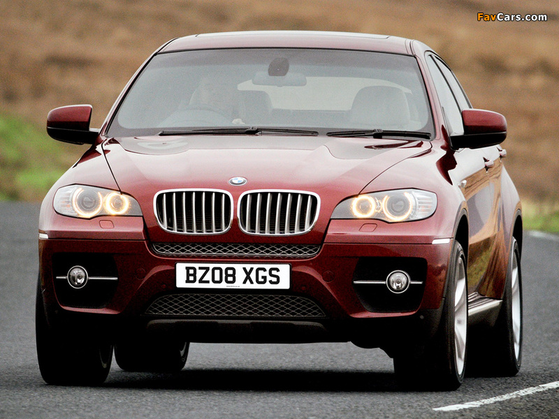 BMW X6 xDrive35d UK-spec (E71) 2008–12 pictures (800 x 600)