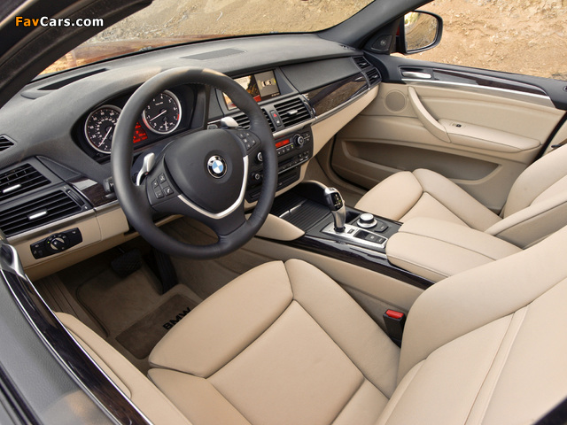 BMW X6 xDrive50i US-spec (E71) 2008–12 pictures (640 x 480)