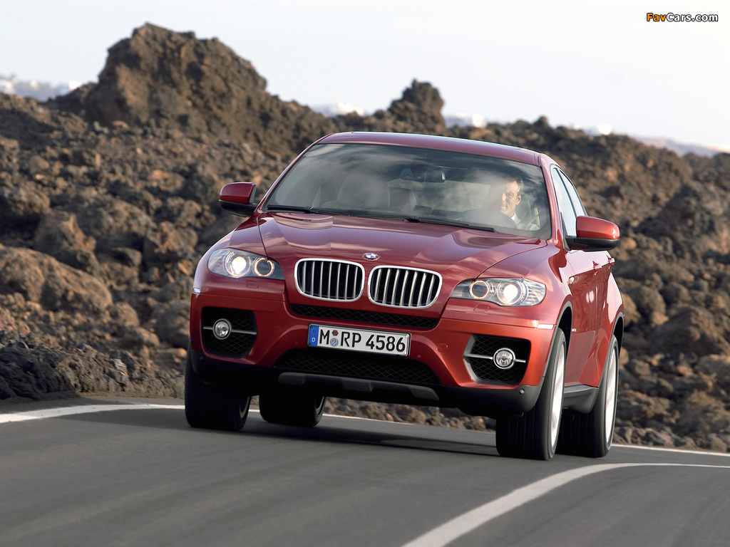 BMW X6 xDrive50i (E71) 2008–12 pictures (1024 x 768)