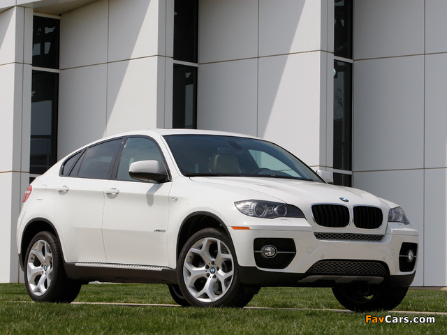 BMW X6 xDrive35i US-spec (E71) 2008–12 pictures (640 x 480)