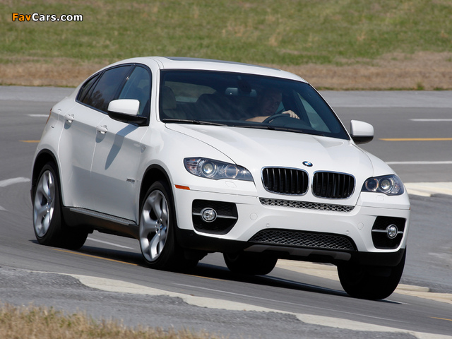 BMW X6 xDrive35i US-spec (E71) 2008–12 pictures (640 x 480)