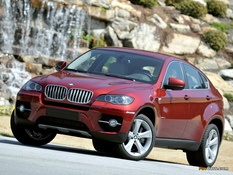 BMW X6 xDrive50i (E71) 2008–12 pictures (800 x 600)