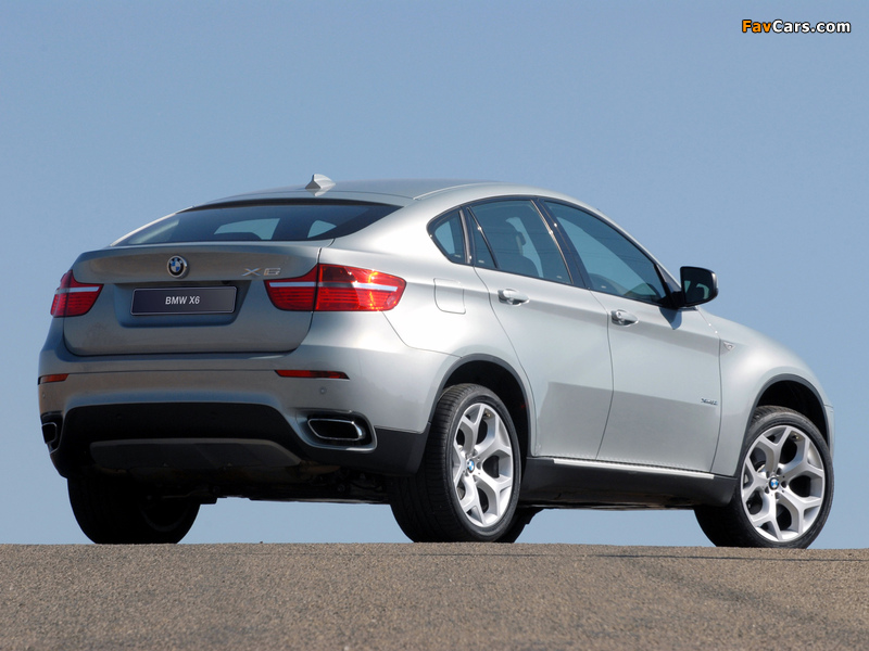 BMW X6 xDrive50i ZA-spec (E71) 2008–12 wallpapers (800 x 600)