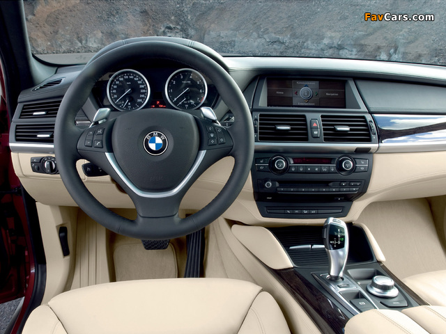 BMW X6 xDrive50i (E71) 2008–12 wallpapers (640 x 480)