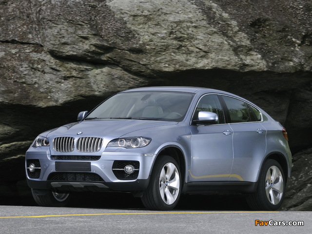 BMW X6 ActiveHybrid (E72) 2009–11 images (640 x 480)