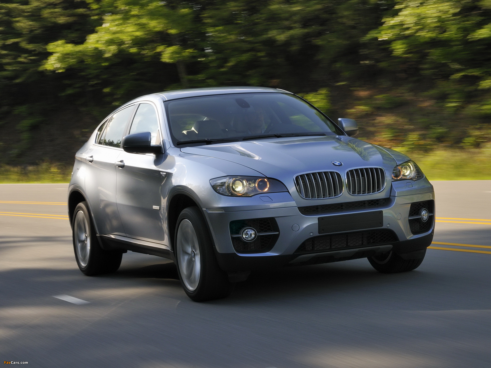 BMW X6 ActiveHybrid (E72) 2009–11 images (2048 x 1536)