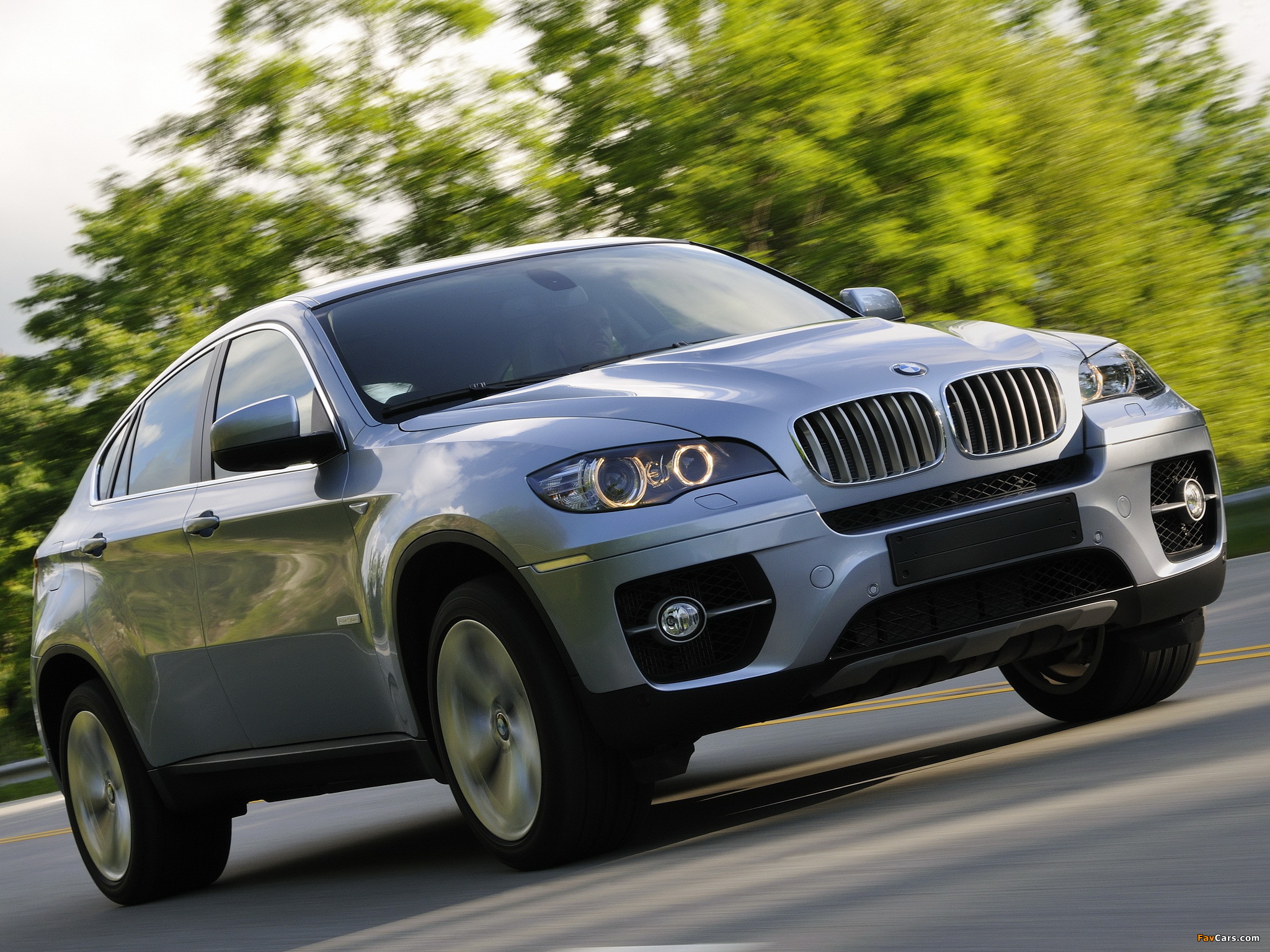 BMW X6 ActiveHybrid (E72) 2009–11 images (2048 x 1536)