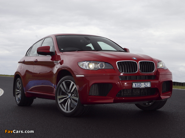 BMW X6 M AU-spec (E71) 2009 photos (640 x 480)