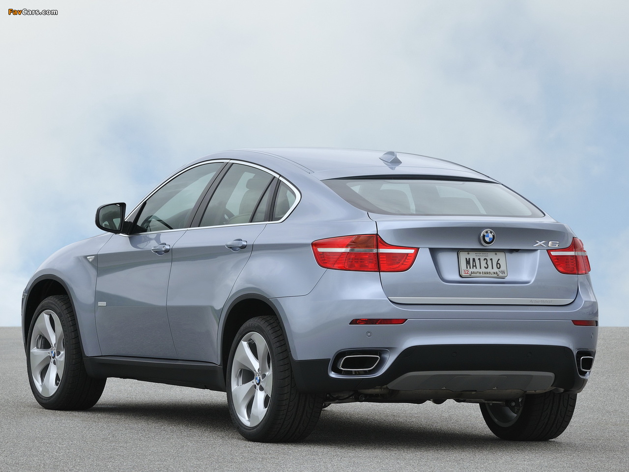 BMW X6 ActiveHybrid (E72) 2009–11 photos (1280 x 960)