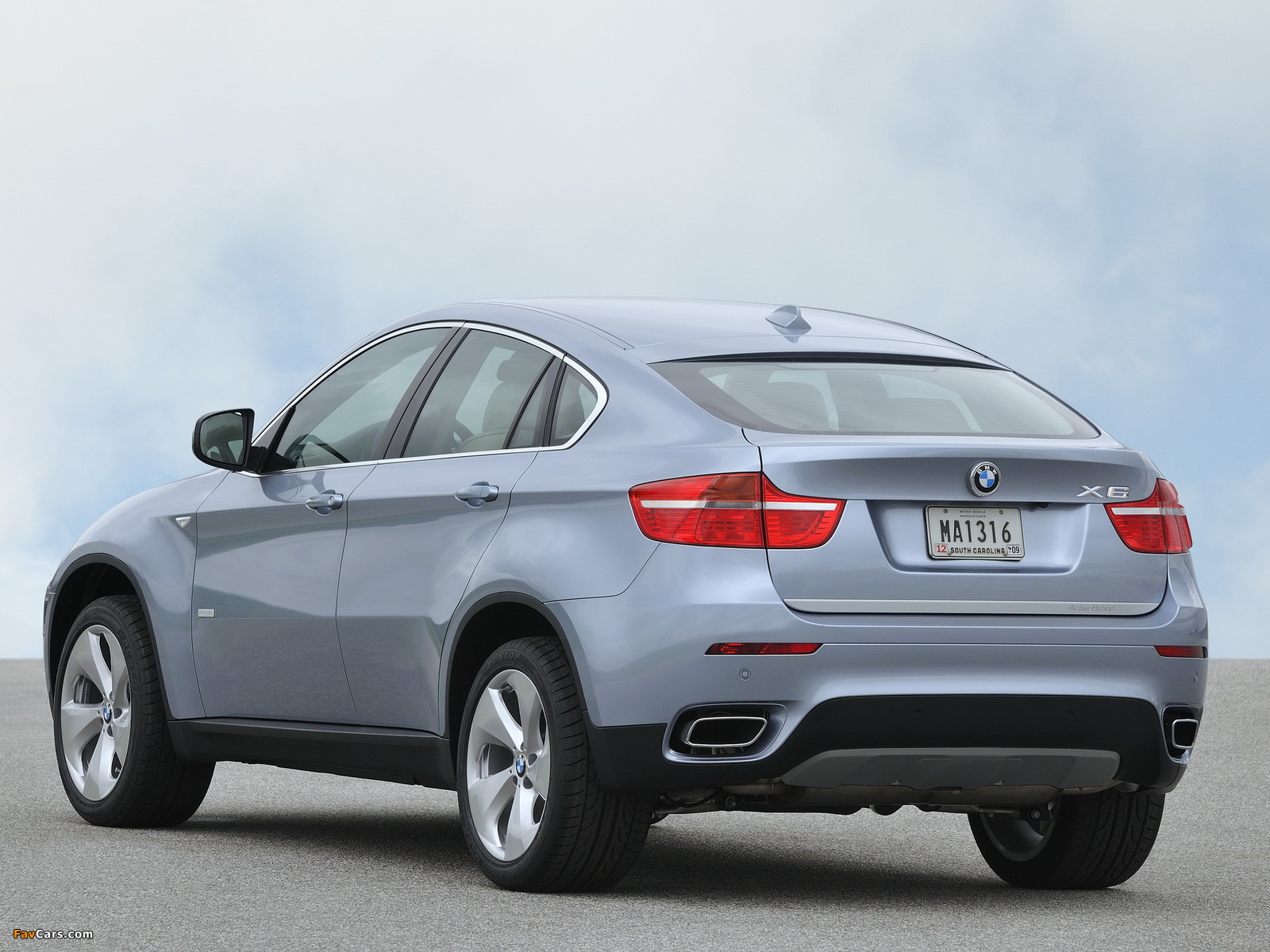 BMW X6 ActiveHybrid (E72) 2009–11 photos (1600 x 1200)