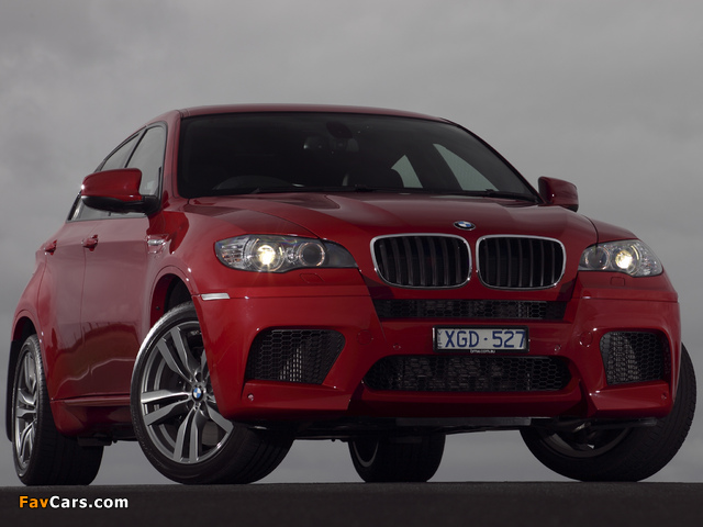 BMW X6 M AU-spec (E71) 2009 photos (640 x 480)