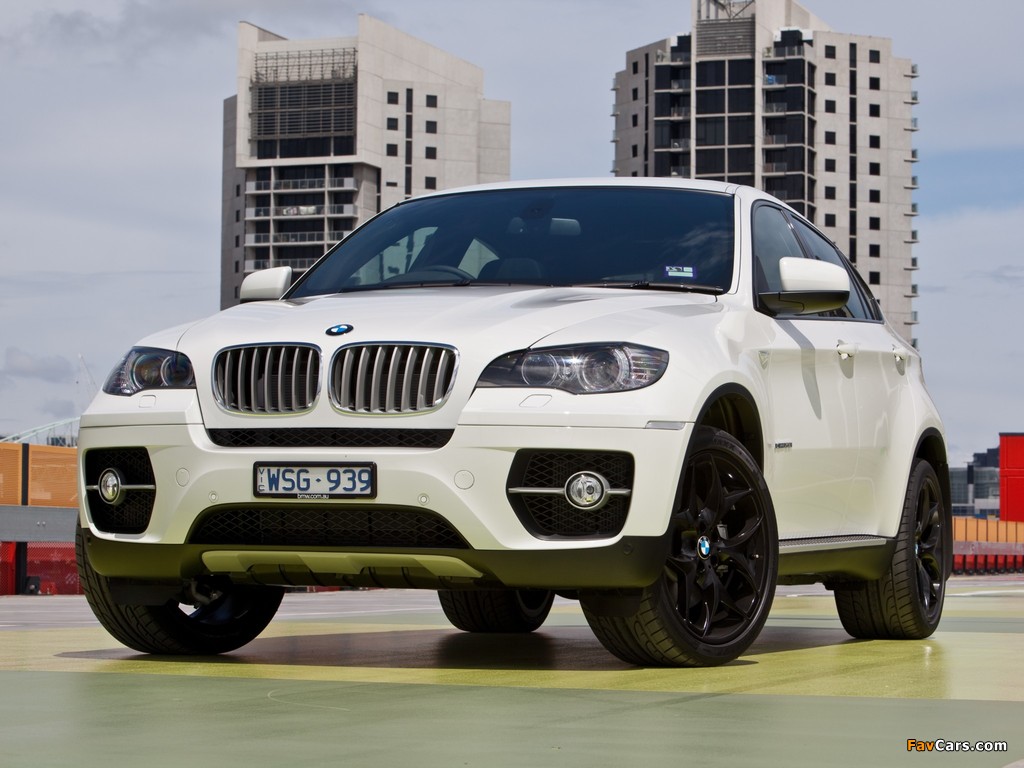 BMW X6 xDrive50i AU-spec (E71) 2009–12 photos (1024 x 768)