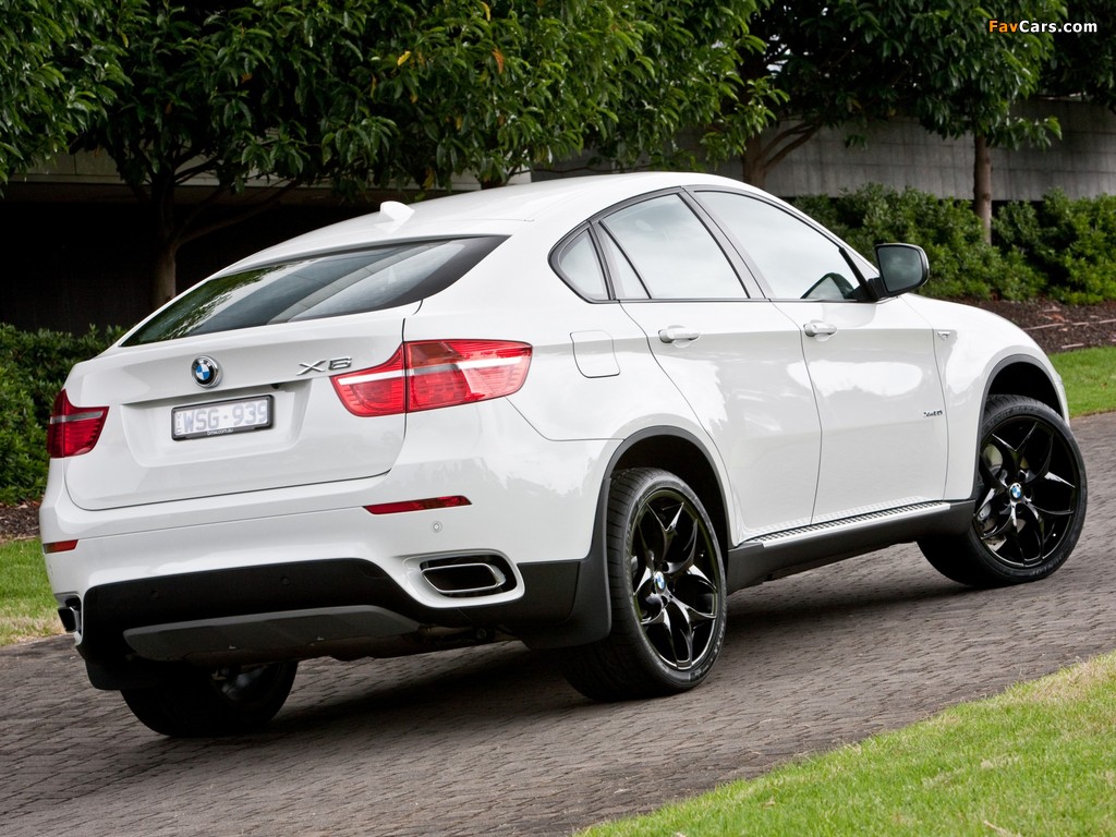 BMW X6 xDrive50i AU-spec (E71) 2009–12 photos (1024 x 768)