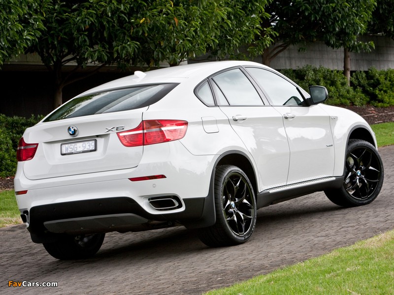 BMW X6 xDrive50i AU-spec (E71) 2009–12 photos (800 x 600)