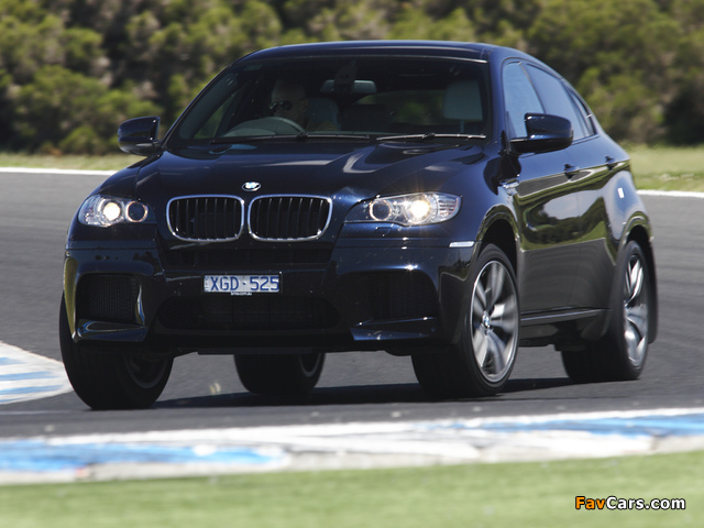 BMW X6 M AU-spec (E71) 2009 pictures (640 x 480)