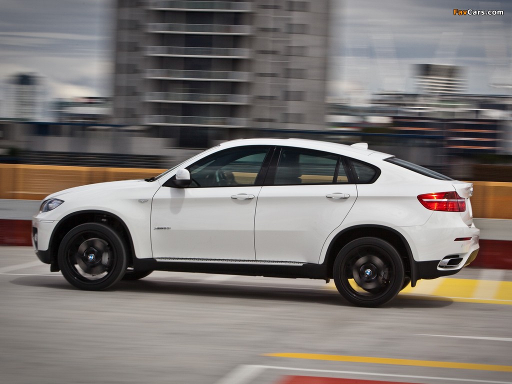 BMW X6 xDrive50i AU-spec (E71) 2009–12 pictures (1024 x 768)