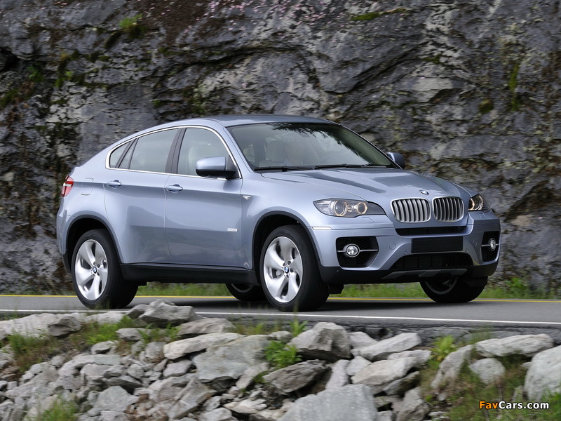 BMW X6 ActiveHybrid (E72) 2009–11 wallpapers (800 x 600)