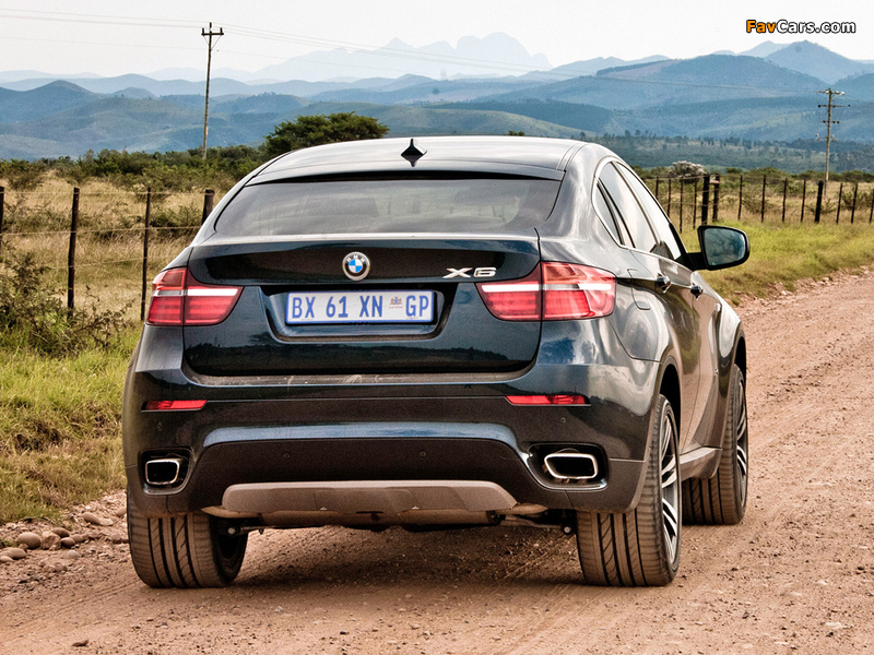 BMW X6 xDrive50i ZA-spec (E71) 2012 images (800 x 600)