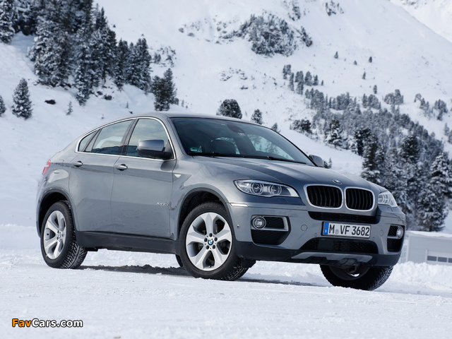 BMW X6 xDrive30d (E71) 2012 wallpapers (640 x 480)