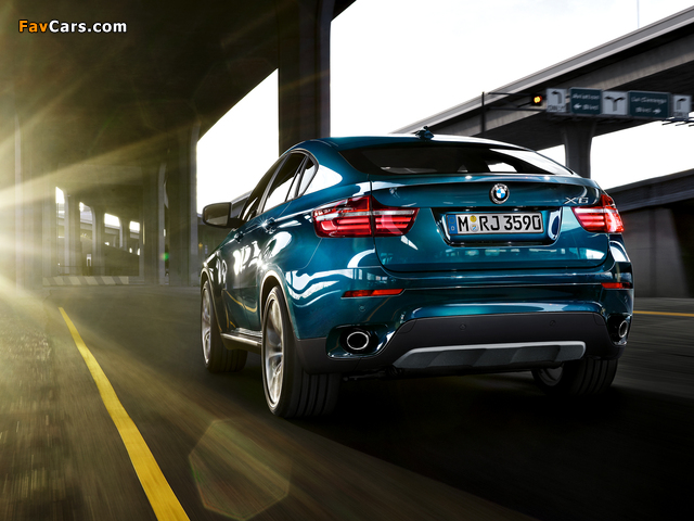 BMW X6 xDrive35i (E71) 2012 wallpapers (640 x 480)