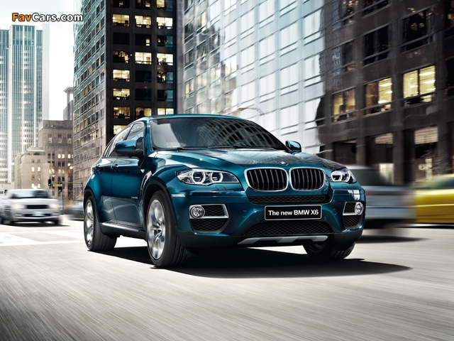 BMW X6 xDrive35i (E71) 2012 wallpapers (640 x 480)