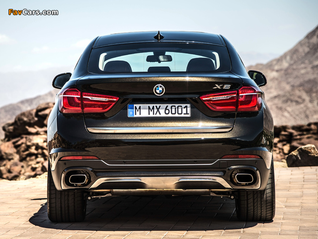 BMW X6 xDrive50i (F16) 2014 photos (640 x 480)