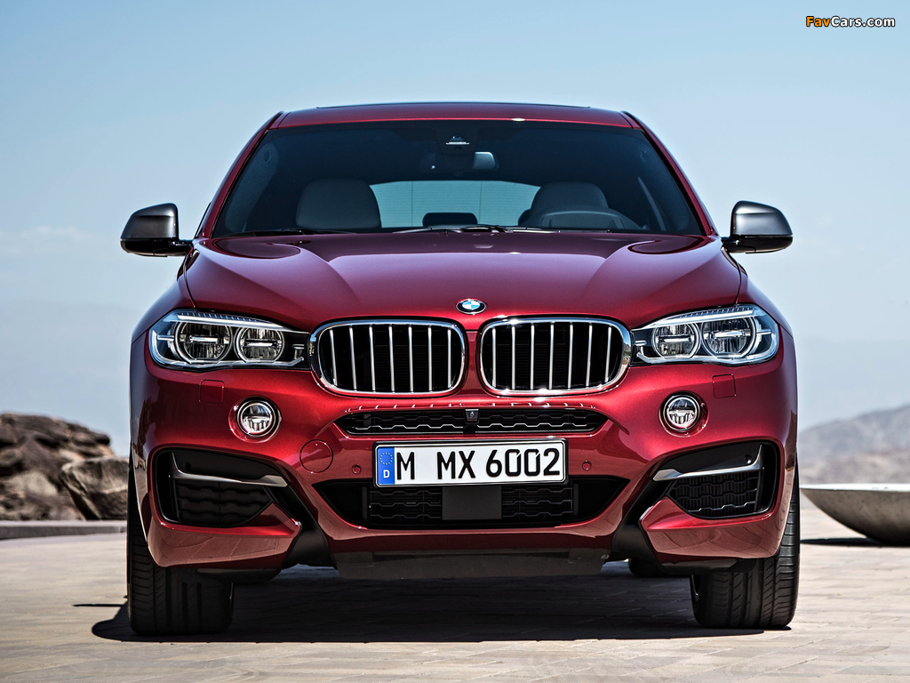 BMW X6 M50d (F16) 2014 photos (1024 x 768)