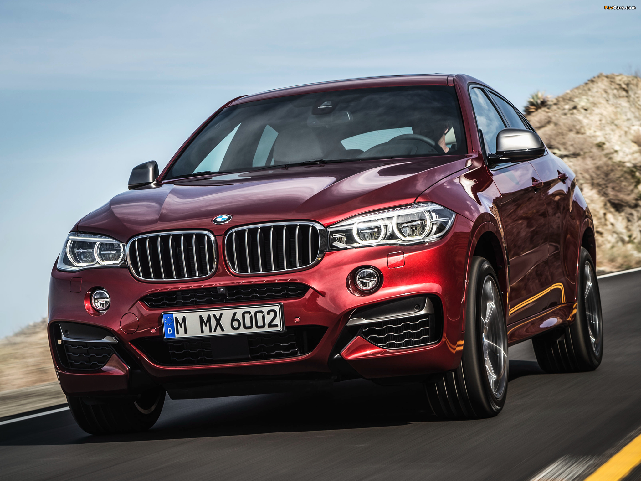 BMW X6 M50d (F16) 2014 pictures (2048 x 1536)