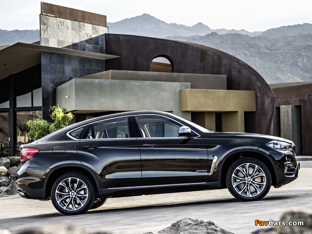 BMW X6 xDrive50i (F16) 2014 pictures (640 x 480)