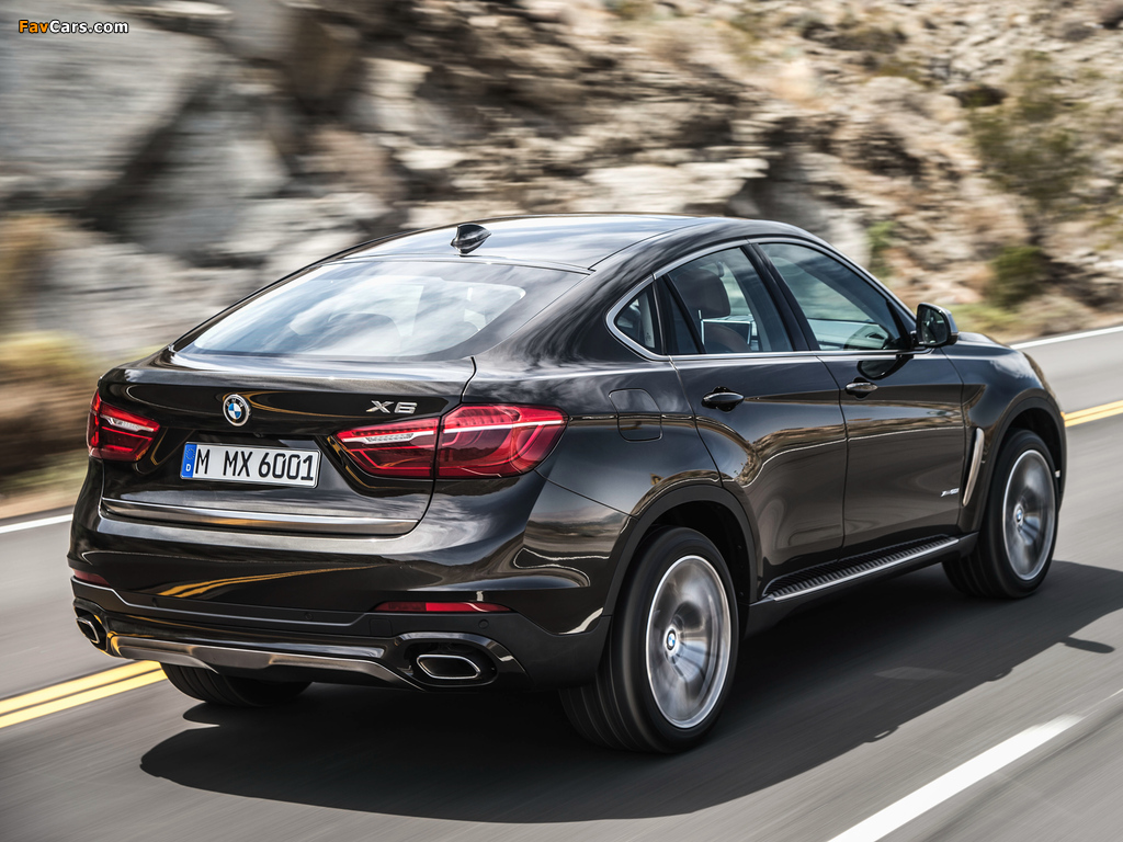 BMW X6 xDrive50i (F16) 2014 pictures (1024 x 768)