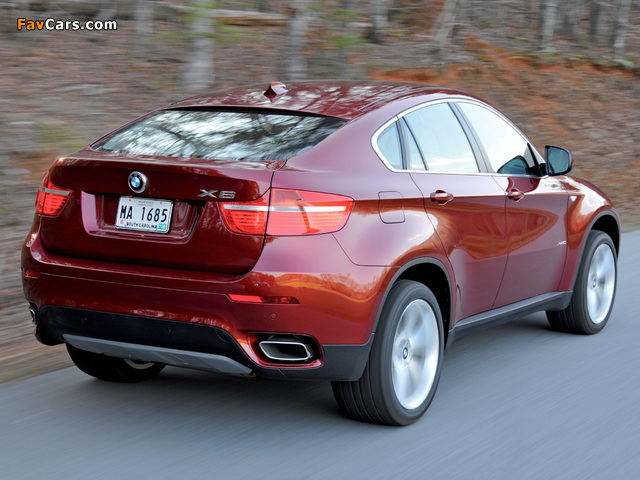 Images of BMW X6 xDrive50i (E71) 2008–12 (640 x 480)