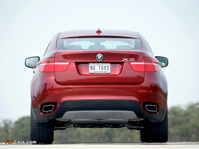 Images of BMW X6 xDrive50i (E71) 2008–12 (640 x 480)