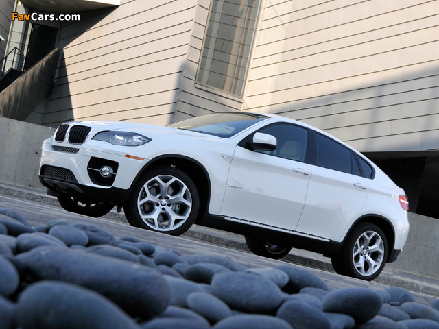 Images of BMW X6 xDrive35i US-spec (E71) 2008–12 (640 x 480)