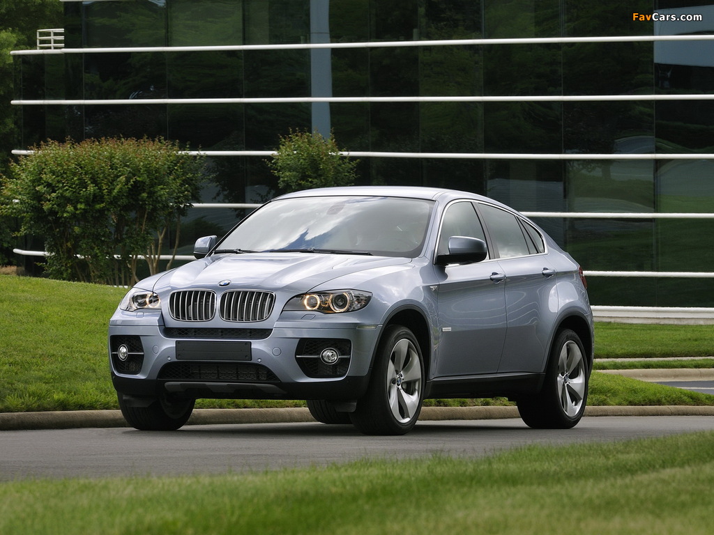 Images of BMW X6 ActiveHybrid (E72) 2009–11 (1024 x 768)