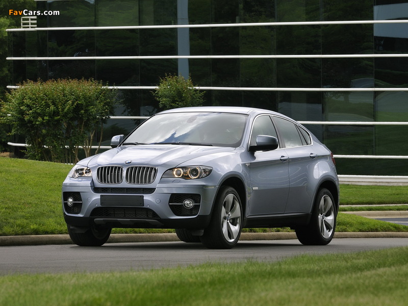 Images of BMW X6 ActiveHybrid (E72) 2009–11 (800 x 600)