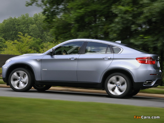 Images of BMW X6 ActiveHybrid (E72) 2009–11 (640 x 480)