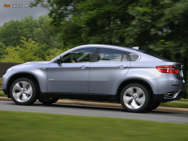 Images of BMW X6 ActiveHybrid (E72) 2009–11 (800 x 600)