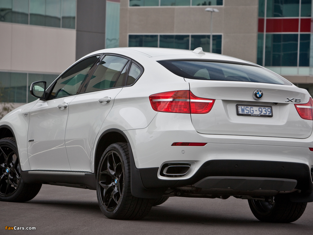 Images of BMW X6 xDrive50i AU-spec (E71) 2009–12 (1024 x 768)