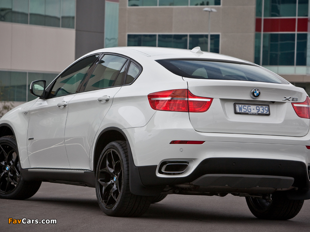 Images of BMW X6 xDrive50i AU-spec (E71) 2009–12 (640 x 480)