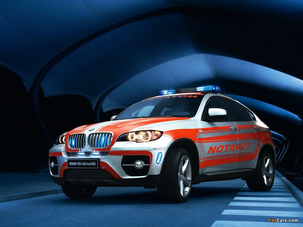 Images of BMW X6 xDrive50i Notarzt (E71) 2009–12 (1024 x 768)