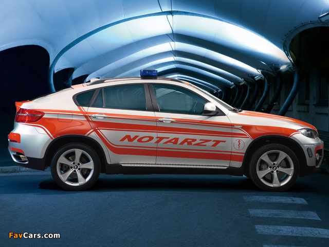 Images of BMW X6 xDrive50i Notarzt (E71) 2009–12 (640 x 480)