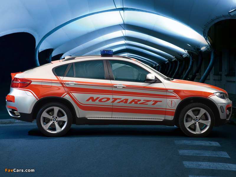Images of BMW X6 xDrive50i Notarzt (E71) 2009–12 (800 x 600)