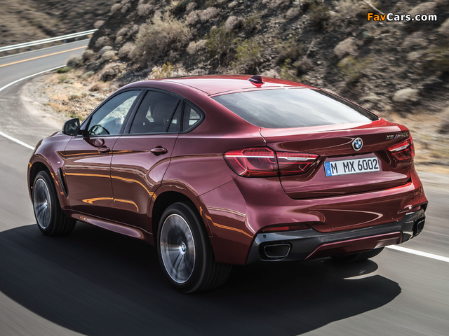 Images of BMW X6 M50d (F16) 2014 (640 x 480)