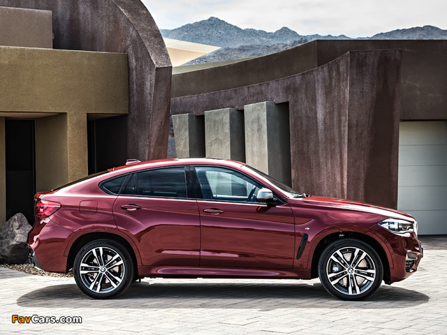 Images of BMW X6 M50d (F16) 2014 (640 x 480)