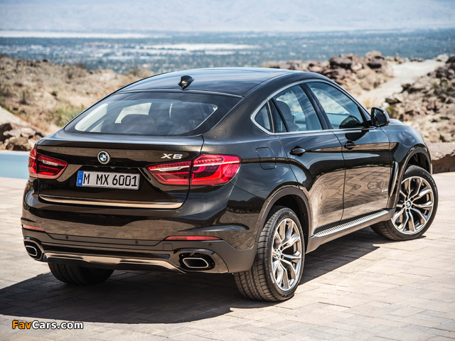 Images of BMW X6 xDrive50i (F16) 2014 (640 x 480)