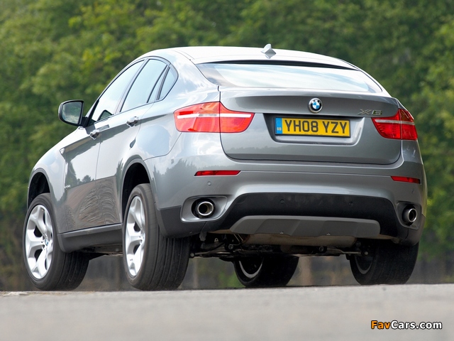 Photos of BMW X6 xDrive35d UK-spec (E71) 2008–12 (640 x 480)