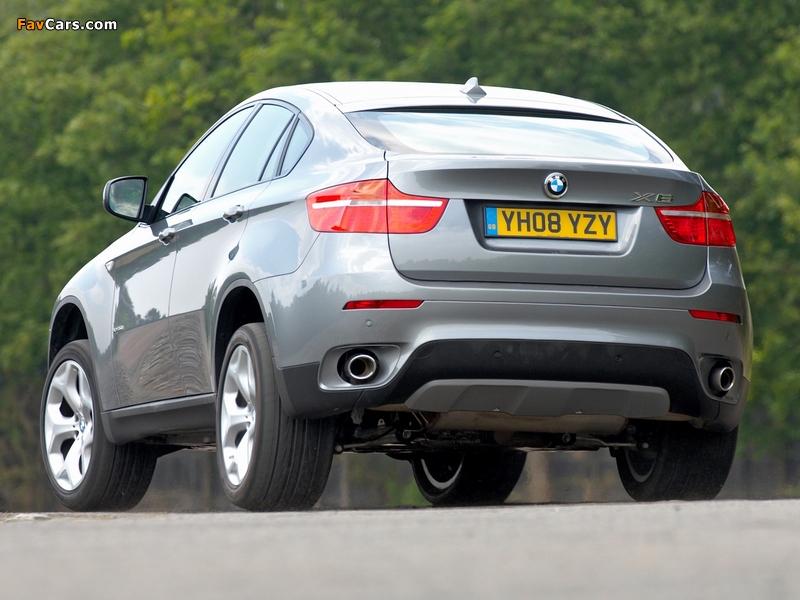 Photos of BMW X6 xDrive35d UK-spec (E71) 2008–12 (800 x 600)