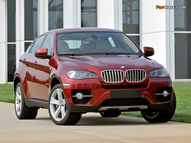 Photos of BMW X6 xDrive50i (E71) 2008–12 (640 x 480)