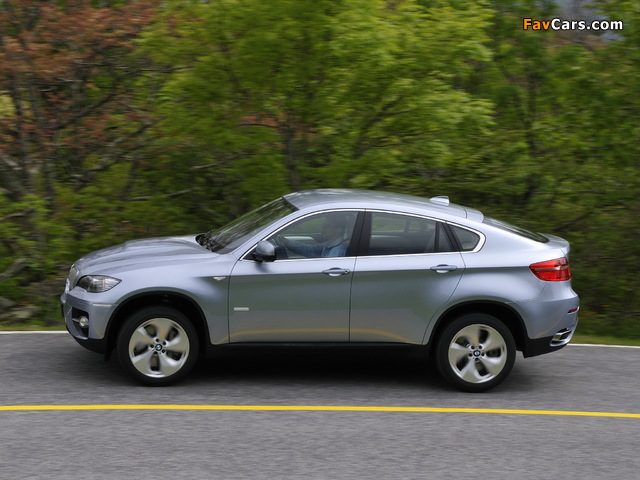 Photos of BMW X6 ActiveHybrid (E72) 2009–11 (640 x 480)